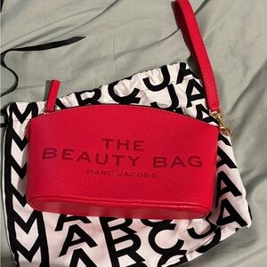 Marc Jacobs Bold Red Beauty Bag